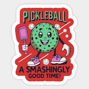 Pickleball Fun Sticker